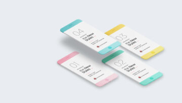 multi color ui phone