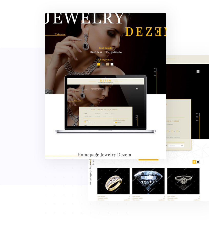 portfolio web jewellry